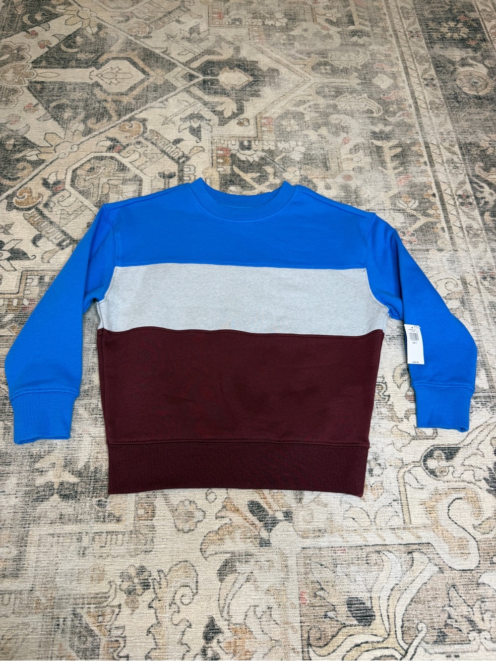 Old Navy Colorblock Crewneck Sweater
